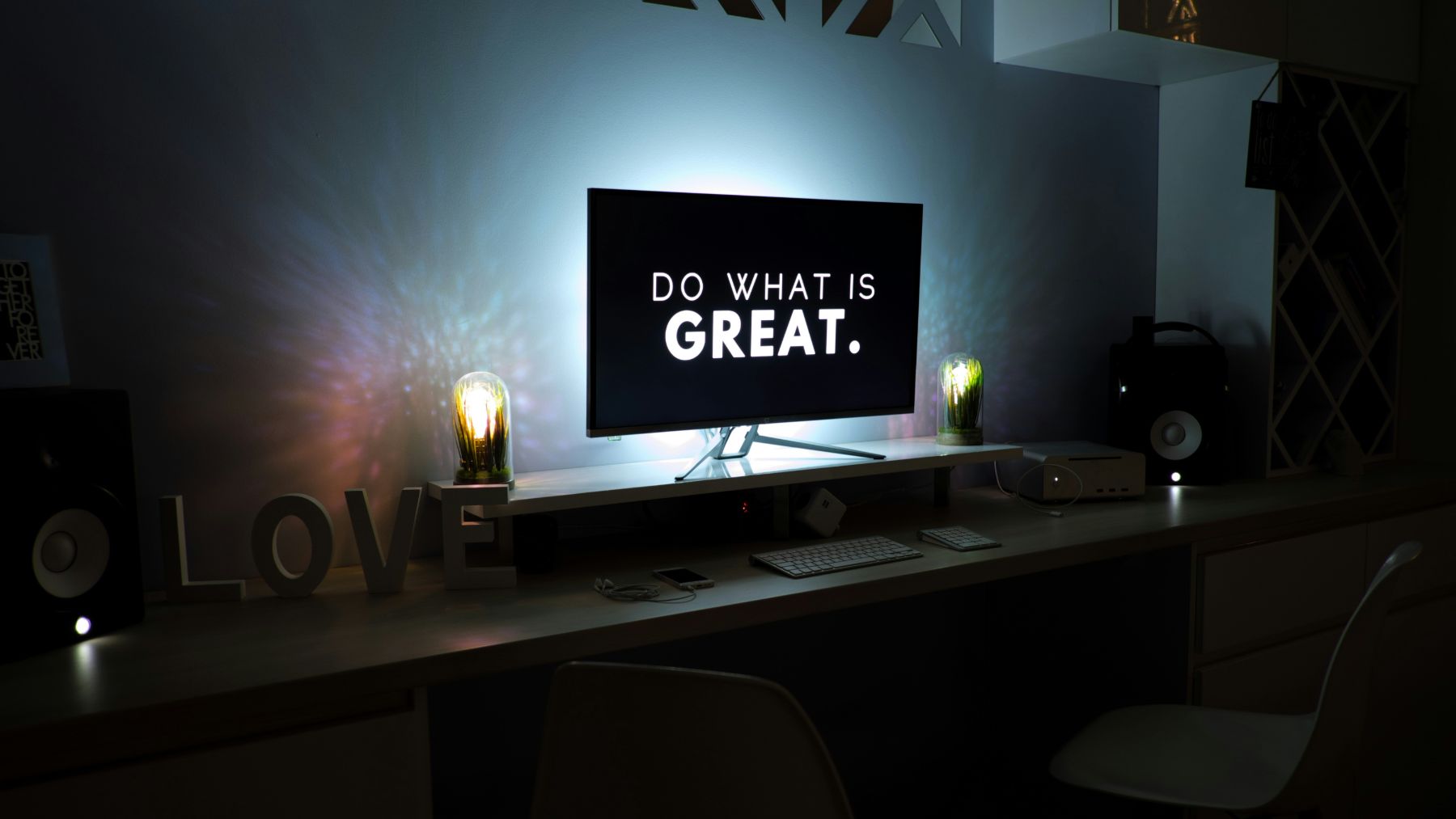 A considered, unhurried workspace